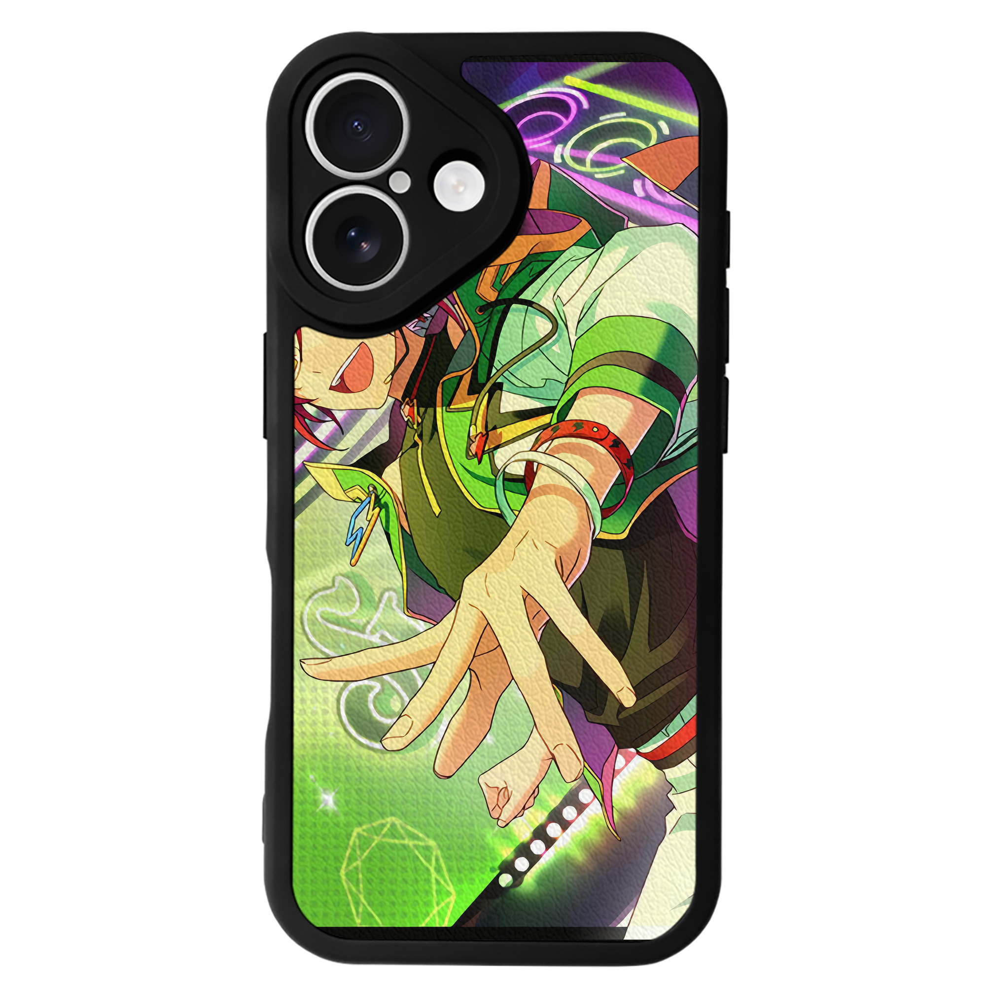 （画像用） あんさんぶるスターズ! Ensemble Stars 【iPhone 16シリーズ対応】シリコンスマホケース（レザー調） 材質：シリコン